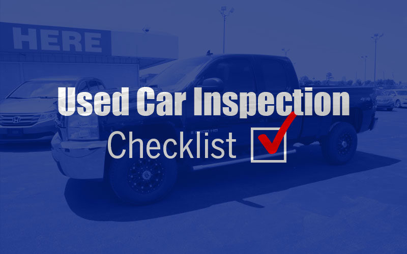 Used Car Inspection Checklist