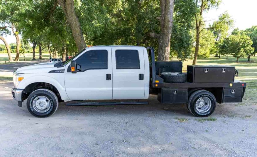 2016 Ford F-350 XL Flatbed Dually 4WD – Stock # B75990