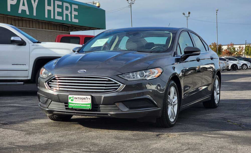 2018 Ford Fusion SE Hybrid – Stock # 197575