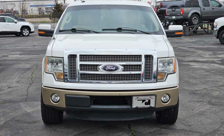 2011 Ford F-150 Lariat White – Stock # A86734