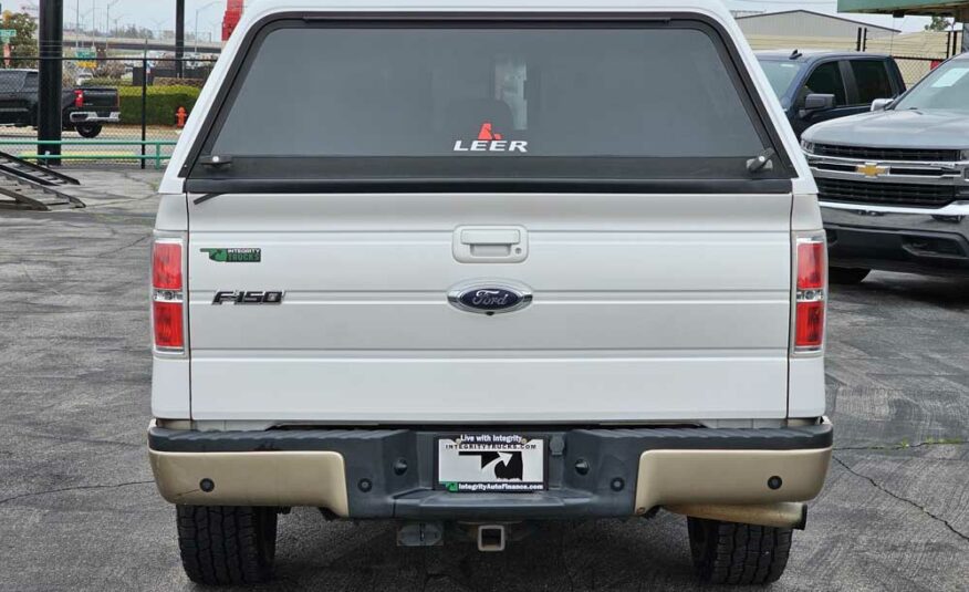 2011 Ford F-150 Lariat White – Stock # A86734