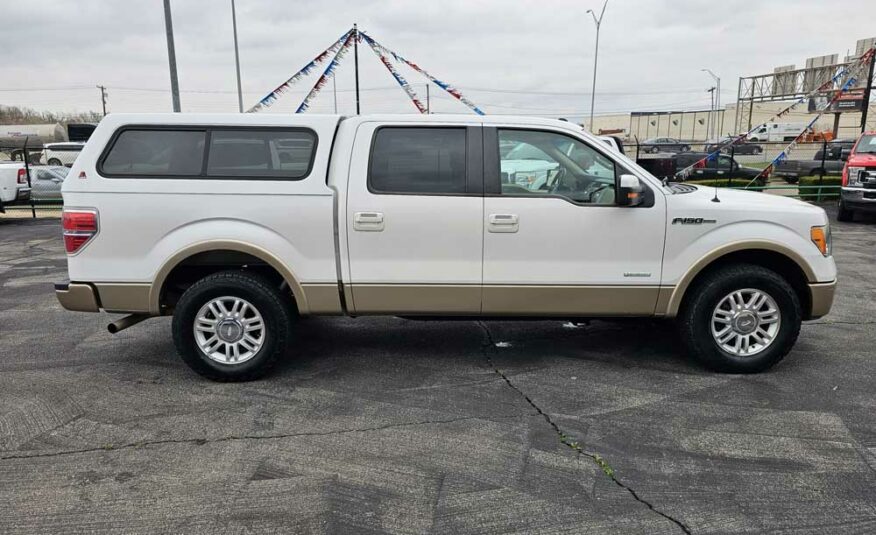 2011 Ford F-150 Lariat White – Stock # A86734