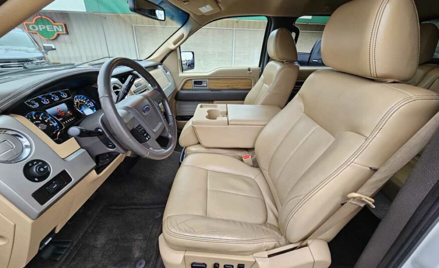 2011 Ford F-150 Lariat White – Stock # A86734