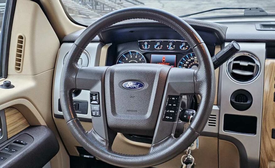 2011 Ford F-150 Lariat White – Stock # A86734