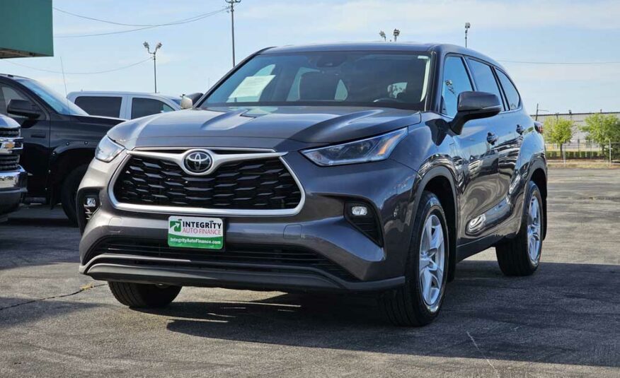 2021 Toyota Highlander LE AWD – Stock # 539315