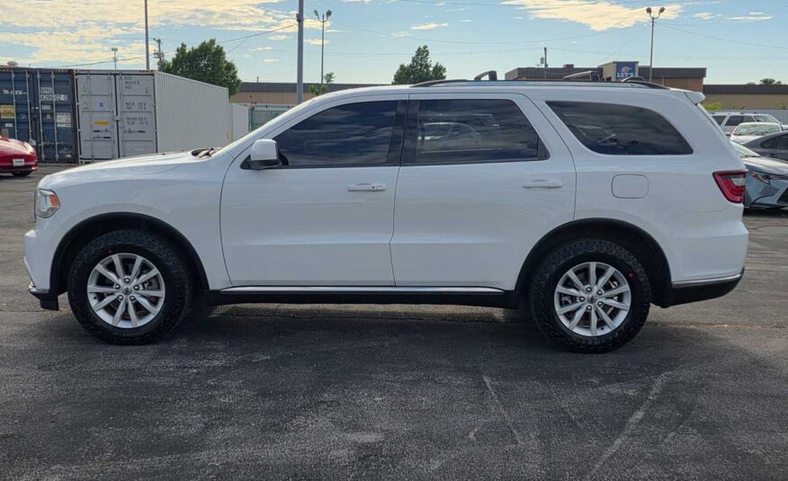 2020 Dodge Durango SXT Plus AWD White – Stock # 324435