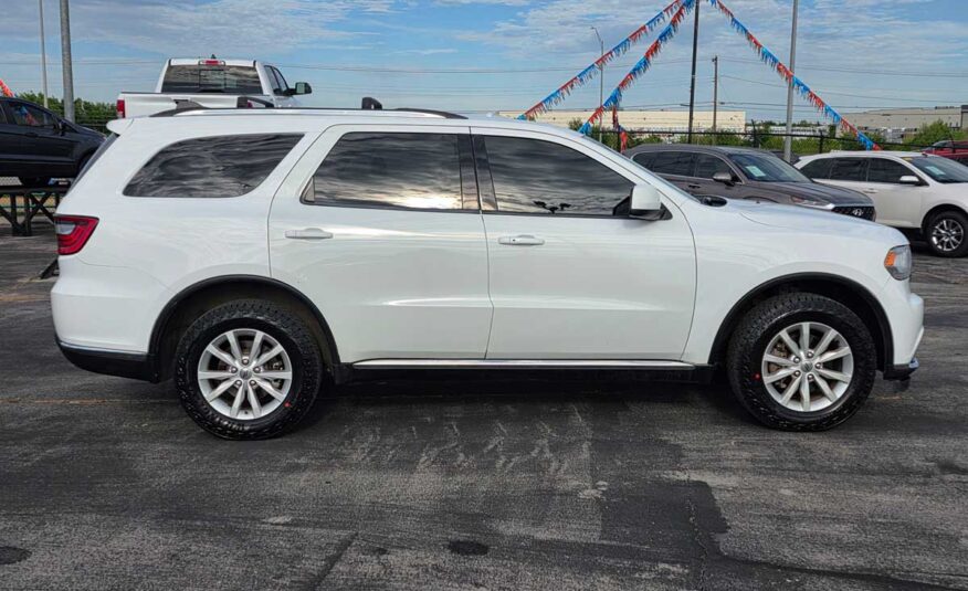 2020 Dodge Durango SXT Plus AWD White – Stock # 324435